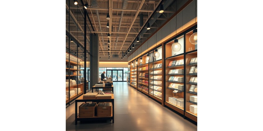 نکاتی برای طراحی روشنایی فروشگاه نکاتی برای طراحی روشنایی فروشگاه