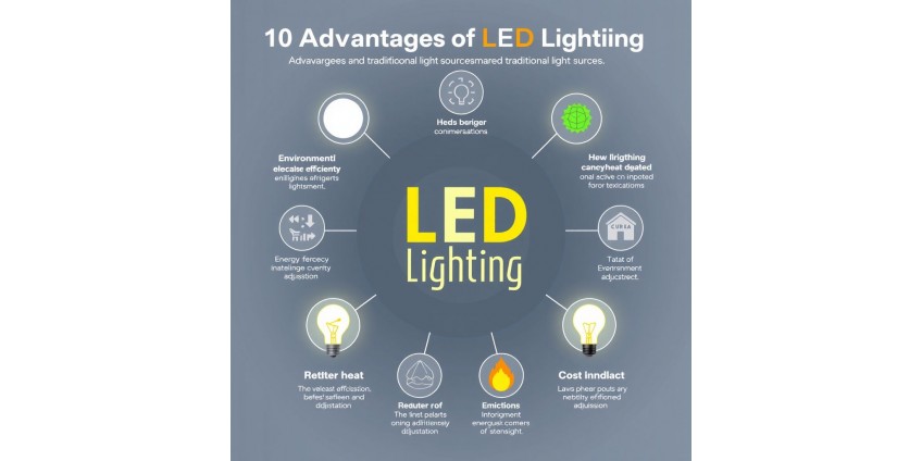 10 مزیت منابع نوری LED نسبت به منابع نوری قديمی 10 مزیت منابع نوری LED نسبت به منابع نوری قديمی